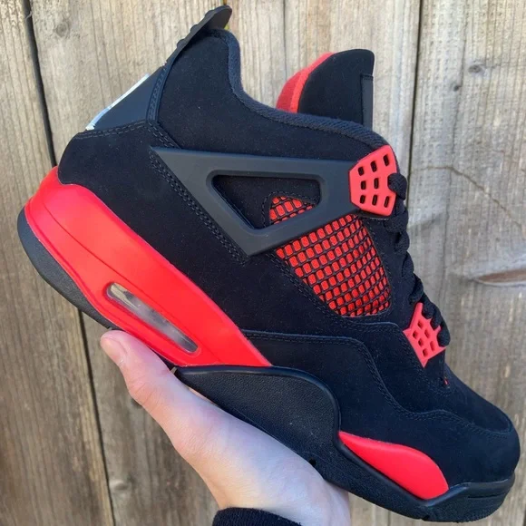Jordan | Shoes | Air Jordan 4 Red Thunder Size 95 | Poshmark display picture 3